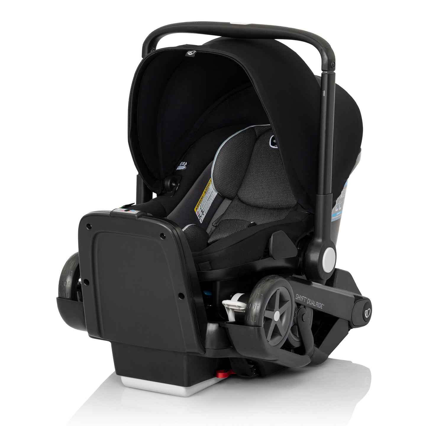 Evenflo - Shyft DualRide Infant Car Seat and Stroller Combo - Beaufort Black
